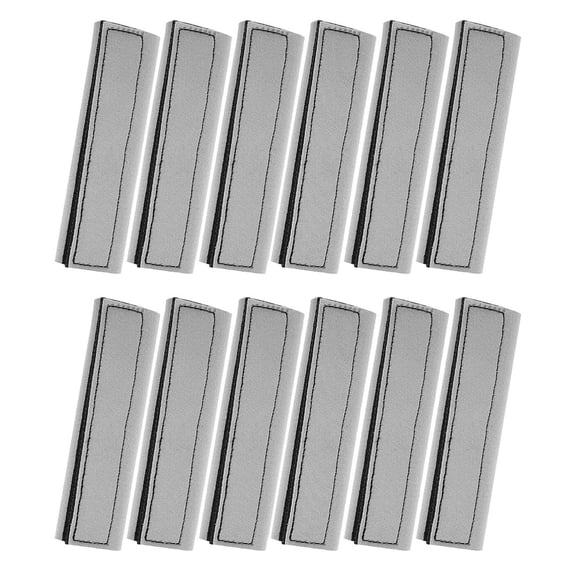 MAGIDEAL 12 Pieces Pool Cover Spring Sleeves Sleeves Protect from Scratching Swimming Pool Cover Spring Covers 1.3x4.9 inch Gray