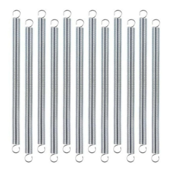 MAGIDEAL 12x Extension Spring Double Hook Ends for Garage Maintenance DIY Projects
