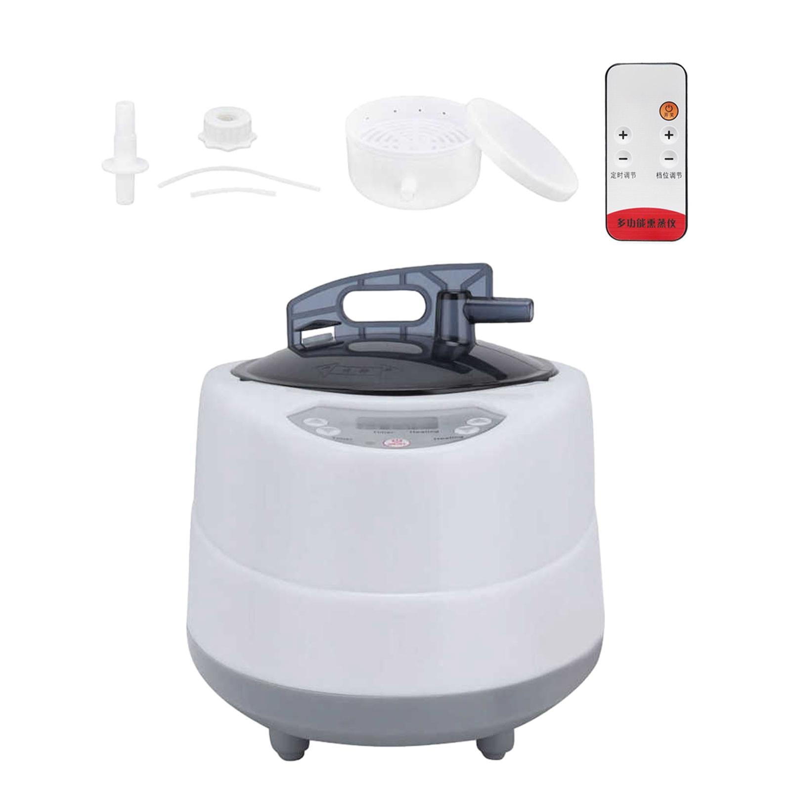 MAGIDEAL 2L 220V/50Hz Fumigation Machine Versatile Portable US Plug White Steam Sauna