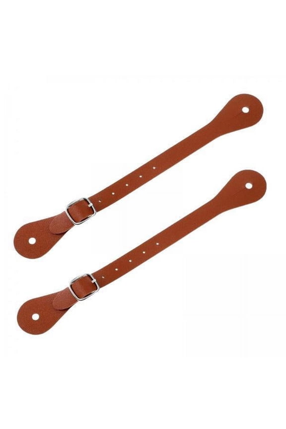 2x Spur Straps Spur Belt 1 Pair with Buckle Ladies Western Adjustable Boot Straps for Outdoor Equestrian Supplies Accessories