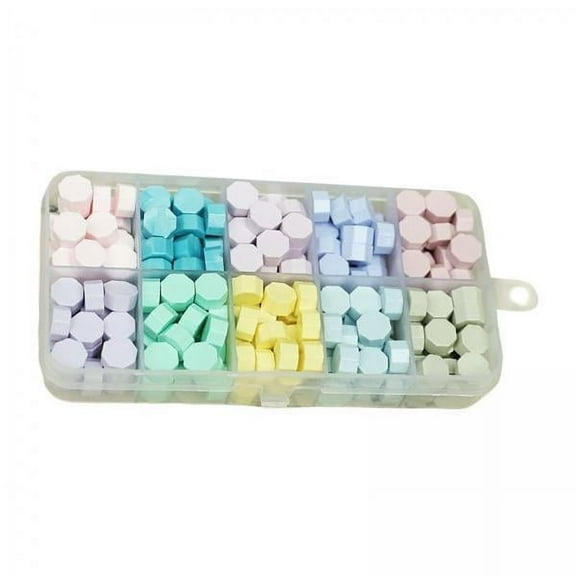 MAGIDEAL 2x200Pcs Beads Multi Color DIY Bead for Gift Wrapping Sealing Cards Envelopes