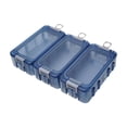 thumbnail image 1 of MAGIDEAL 3 Pieces s Box Fishing Accessory Box Waterproof Multipurpose Fishing blue, 1 of 8