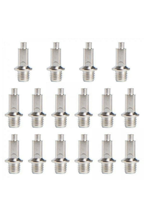 4x 16 Pieces Track Spikes Track And Field Running Spikes 9 Mm Replacement Spikes for Track Shoes for Trekking Hiking Competition