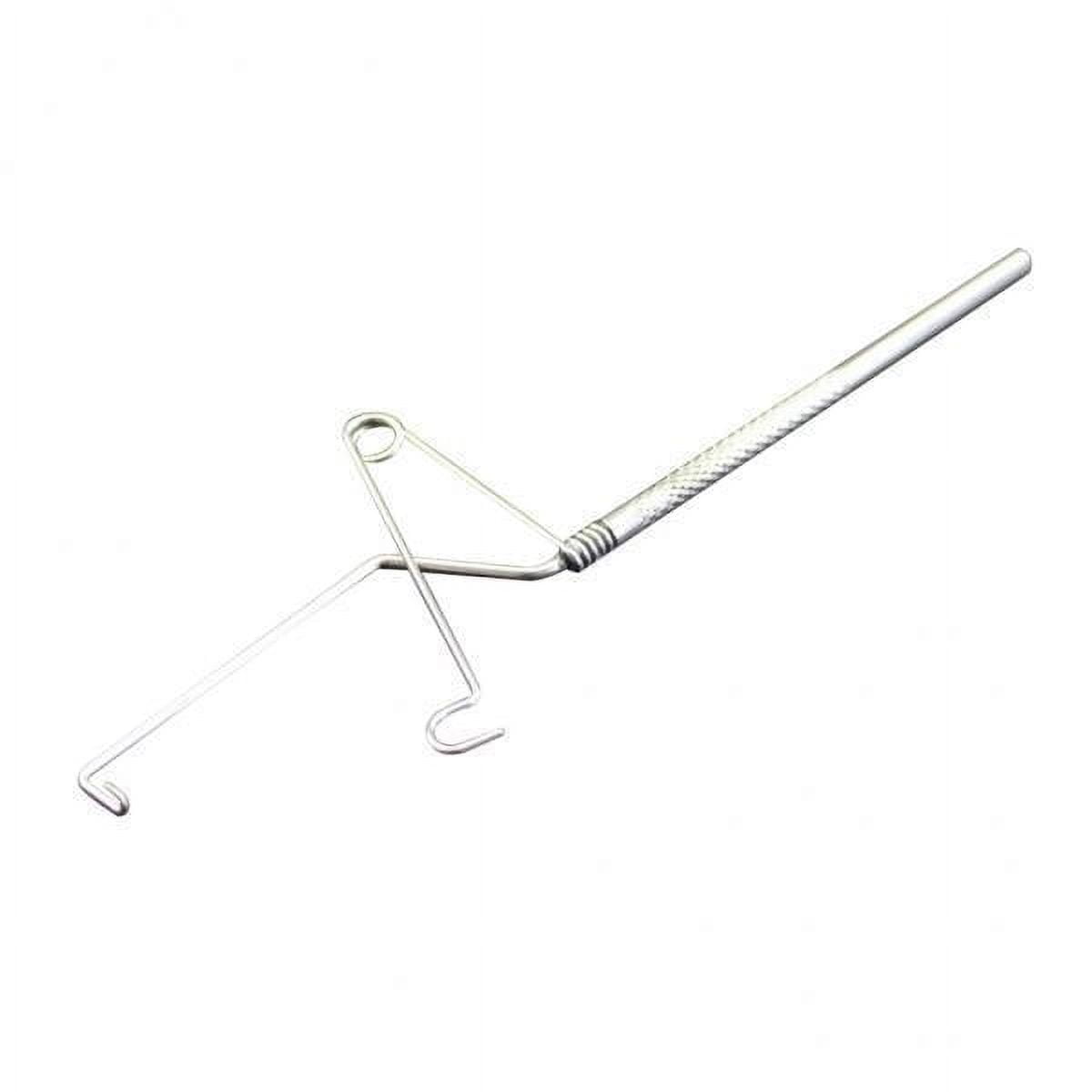 MAGIDEAL 4xMultifunction Fly Tying Finisher Device Fishing Hook Stainless Steel