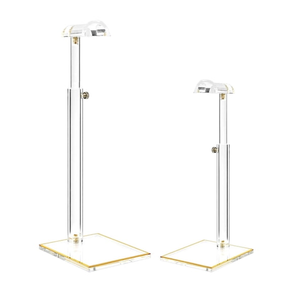 MAGIDEAL Bag Display Stand Countertop Stable Base Hanging Hook with Adjustable Height Small and Large