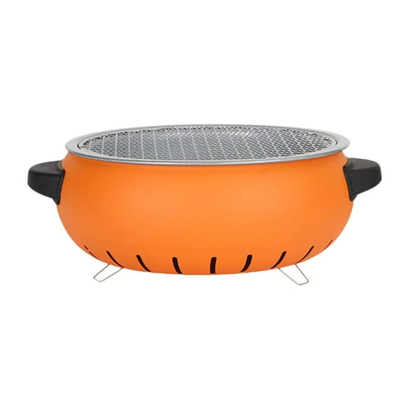 MAGIDEAL Barbecue Grill Tabletop Outdoor Grill,Fireplace,Mini Camping BBQ Grill,for Party,Outdoor,Backpacking,Backyard