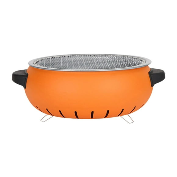 MAGIDEAL Barbecue Grill Tabletop Outdoor Grill,Fireplace,Mini Camping BBQ Grill,for Party,Outdoor,Backpacking,Backyard