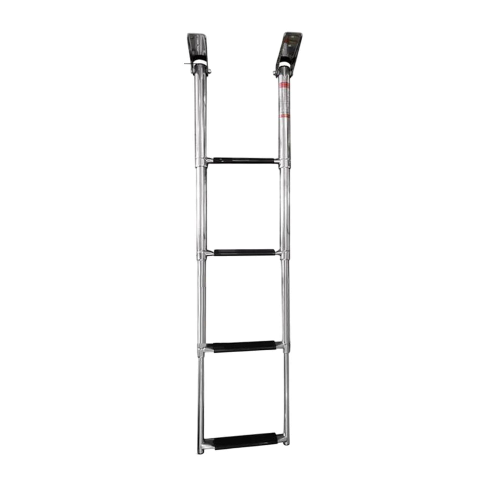 MAGIDEAL Boat Ladder Heavy Duty Nonslip Folding Swimming Steps for ...