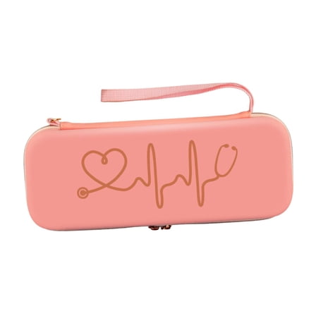 MAGIDEAL Carrying Case Travel Storage Bag Lightweight Professional Waterproof Pink