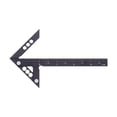 thumbnail image 1 of MAGIDEAL Center Measuring Tool Lightweight Center Gauge for Engineer Building Drawing Units Black, 1 of 8