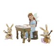 thumbnail image 1 of MAGIDEAL Fairy Playing Piano Statue Ornament Collectible Miniature Landscape Resin, 1 of 8