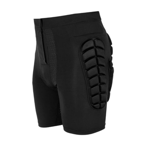 MAGIDEAL Figure Skating Pad Shorts Tailbone Protector Multifunction Hip Guard Ski Outdoor XL Spandex