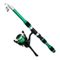 thumbnail image 1 of MAGIDEAL Fishing Pole Equipment Kids Fishing Rod and Reel Combo for Outdoor Beginners Green, 1 of 1