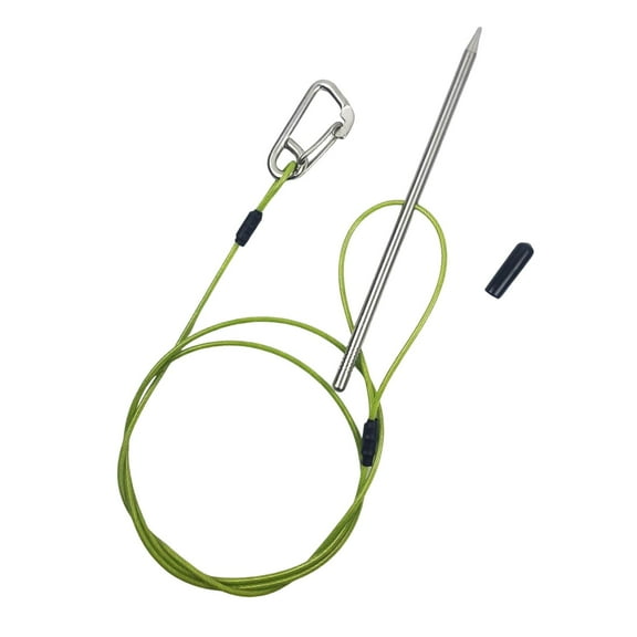 MAGIDEAL Float Stringer Sturdy for Spearing for Saltwater Freshwater Snapper rope length 100CM