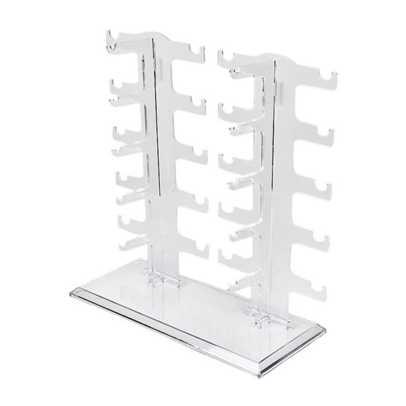 MAGIDEAL Glasses Display Rack 10 Pairs Eyeglasses Stand for Desk Selling Collectibles