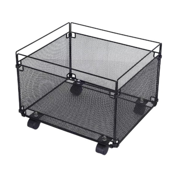 MAGIDEAL Hanging Folder Rails Desk File Holder with Casters Multipurpose Easy to Assemble