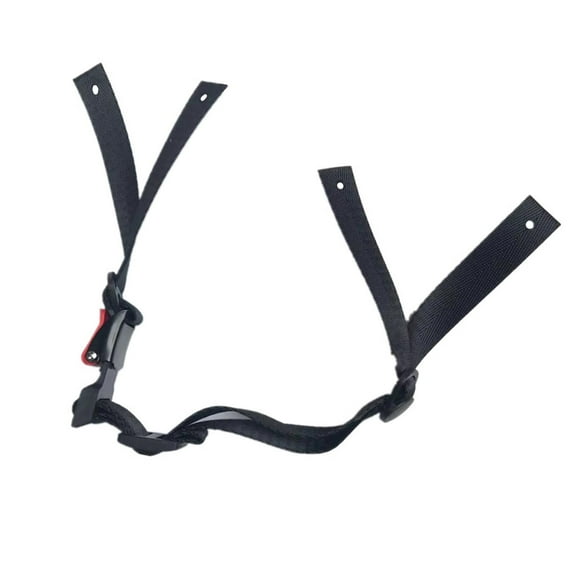 MAGIDEAL Helmet Chin Strap Easy to Install Comfortable Repair Parts Practical Replace Black