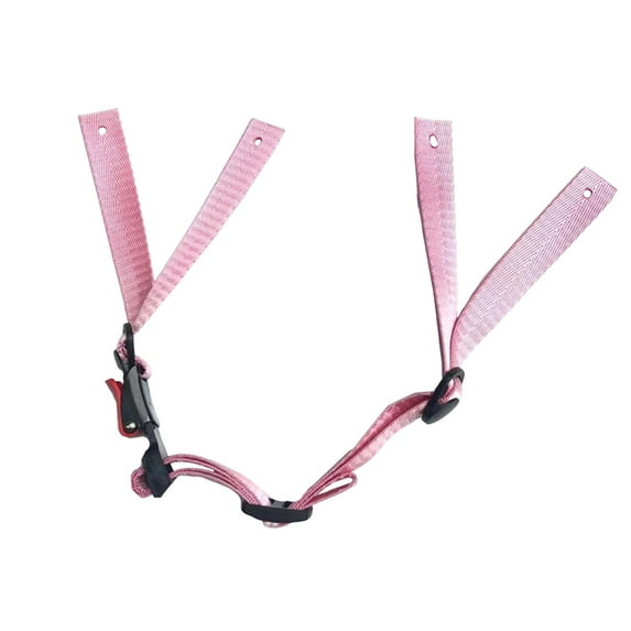 MAGIDEAL Helmet Chin Strap Easy to Install Comfortable Repair Parts Practical Replace Pink