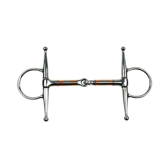 MAGIDEAL Horse Bit Full Cheek Bit Stallion Training Bit for Horse Chewing Performance