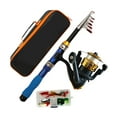 thumbnail image 1 of MAGIDEAL Kids Fishing Rod Convenient Complete Fishing Rod Set for Girls Children Boys, 1 of 8
