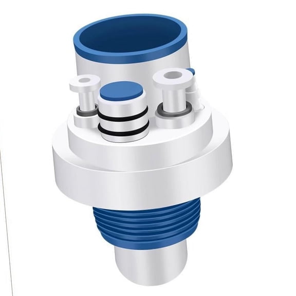 MAGIDEAL Kitchen Water Drainer Tee Washing Drain Pipe Tees for Drainage