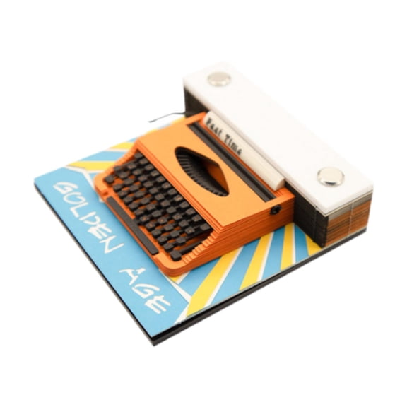 MAGIDEAL Memo Pad 80 Sheets Orange Writing Note Pad for Work Office Write to Do Lists