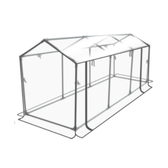 MAGIDEAL Mini Greenhouse Kit Transparent Tent for Germination Outdoor Indoor Backyard 180cmx80cmx86cm