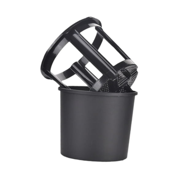 MAGIDEAL Potato Planting Container Plants Increase Pot Breathability with Drain Holes for Black Round