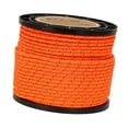 thumbnail image 1 of MAGIDEAL Reflective Cord Tent guyline Rope Camp Rope High Strength Paracord 50M 4mm for Outdoor Activities Backpacking Canopy Shelter Orange, 1 of 8