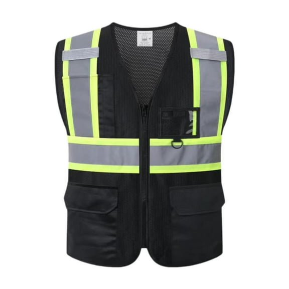 MAGIDEAL Reflective Safe Vest Breathable with for Biking Hiking Dog Walking