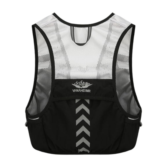 MAGIDEAL Running Vest Breathable Adjustable Vest for Running Outdoor Sports Black