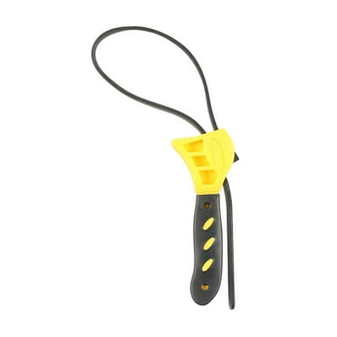 MAGIDEAL Strap Wrench Hand Tool Easy to Use Compact Multi Purpose Adjustable for Plumbing 8 inches