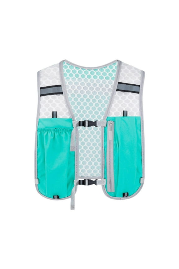 Vest Adjustable Runner Rucksack Running Vest for Men Women Lightweight Blue