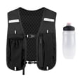 thumbnail image 1 of MAGIDEAL Vest Water Pack for Men Women with Gym Bottle Running Vest Breathable Black, 1 of 8