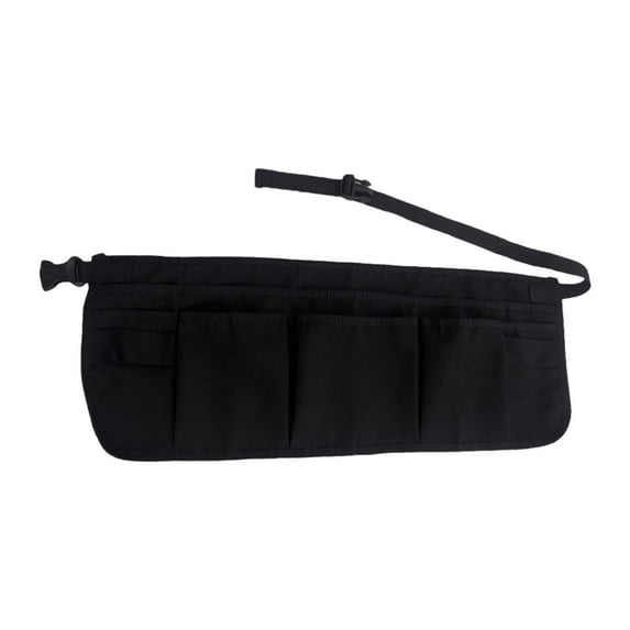 MAGIDEAL Waist Tool Apron Comfortable Heavy Duty for Gardeners Construction Carpenter Black