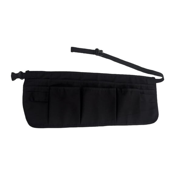 MAGIDEAL Waist Tool Apron Comfortable Heavy Duty for Gardeners Construction Carpenter Black