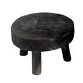 thumbnail image 1 of MAGIDEAL Wooden Plant Stand Decorative Stool Balcony Plant Table Patio Display Rack Round 14cmx9cm, 1 of 8