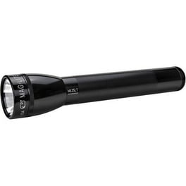 Maglite 2 C-Cell LED Flashlight, Black, Lite with Batteries