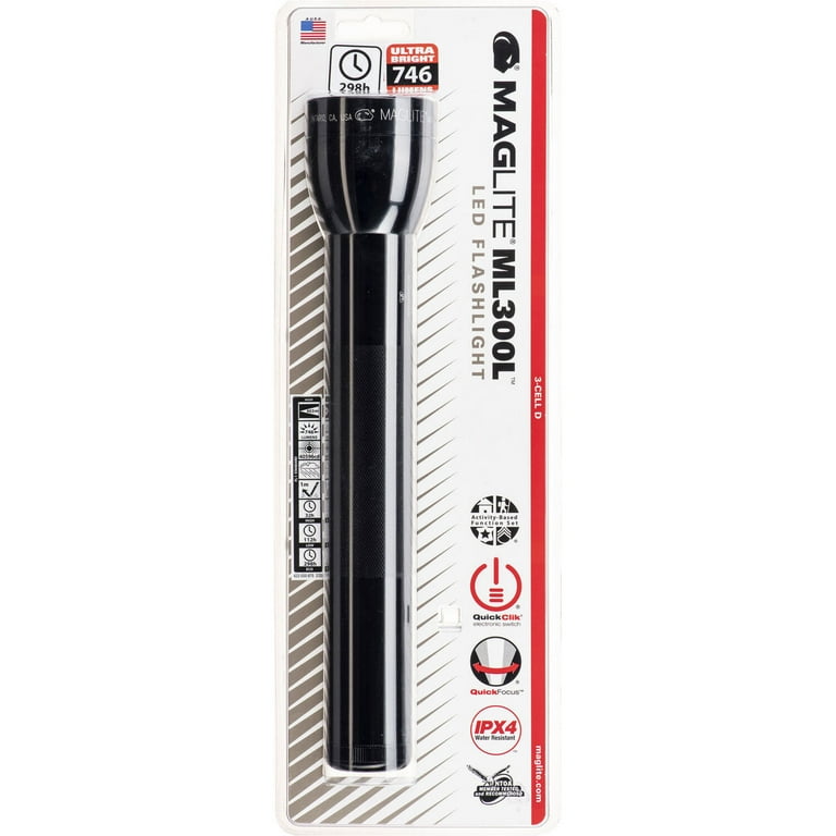 ML300L LED 3-Cell D Flashlight - Chipboard Box – Maglite
