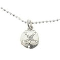 thumbnail image 1 of MAGM P120-20 TURG 10 in. Jewelry Ankle Bracelet Sterling Silver Sand Dollar Charm with Ball Chain Anklet, 1 of 1