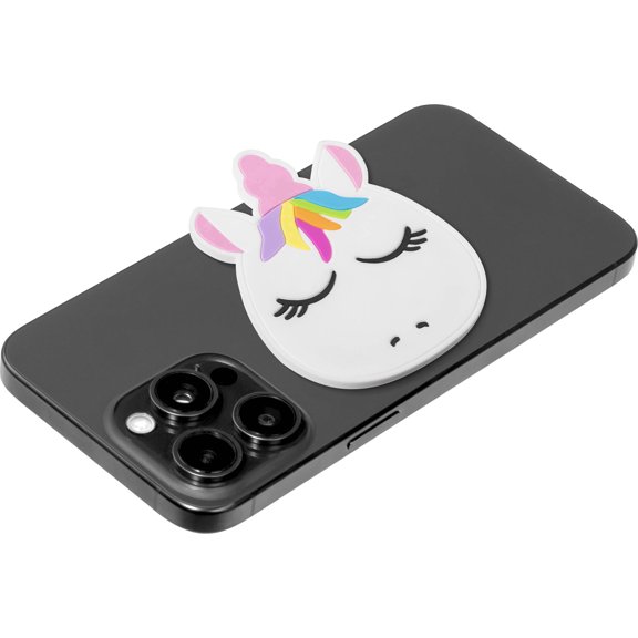 LAUT MAGMOJI™ Unicorn Phone Silly Phone Badge - attaches to MagSafe compatible cases, devices, or magnetic surface