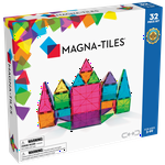 MAGNA-TILES Classic 32-Piece Magnetic Construction Set, The ORIGINAL Magnetic Building Brand