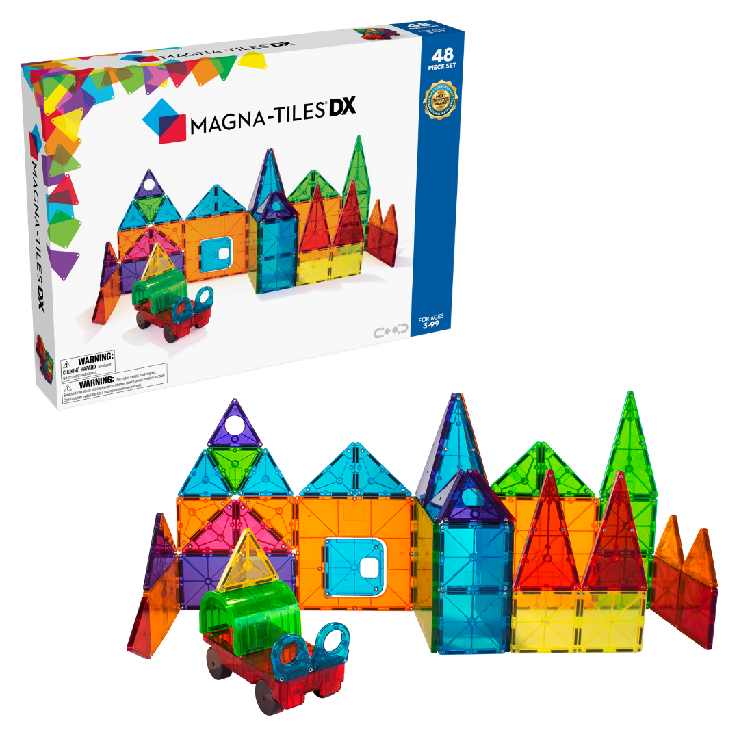 MAGNATILES DX 48Piece Construction Set, The ORIGINAL