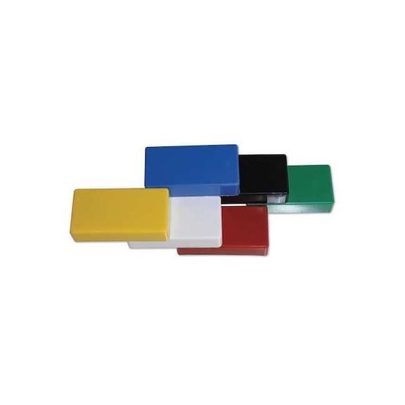 Ceramic Magnets, Rectangle, Assorted, PK6 CM-11M