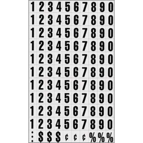 MAGNA VISUAL PFN-21 Magnetic Heading Numbers,PK110