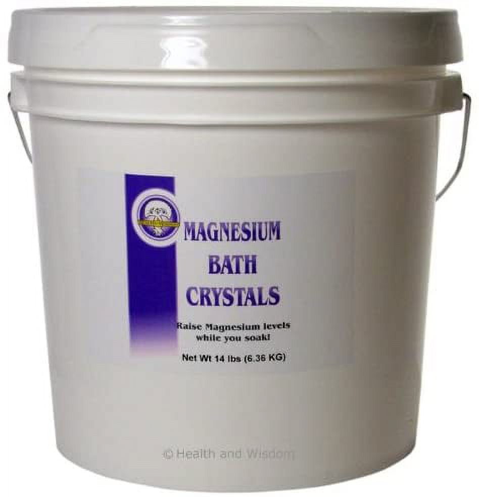 MAGNESIUM BATH CRYSTALS 14 UP TO 127 BATHS Pack of 2