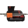 thumbnail image 1 of MAGNETIC Bit Holder for Milwaukee M18 Drill - Side Mounted - Strong Magnets - Low Profile Design - Galactic Gadgets Orange, 1 of 7