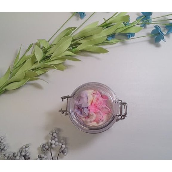MAGNOLIA'S HOMEMADE-NATURAL CANDLES AND SOAP-RAINBOW BODY BUTTER