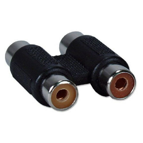 MAGNUM PRO MC22 RCA Female Jacks Dual Inline Coupler