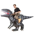 thumbnail image 1 of MAGOTAN Halloween Inflatable Dinosaur Costume Adult,Blow Up T Rex Suit Men Women, Halloween Adults Funny Blow Up Lightweight & Flexible for Cosplay, Parades, 1 of 8